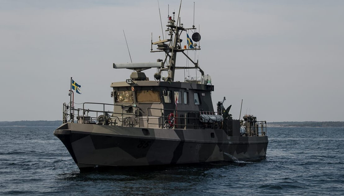 Surveillance boat Djärv, Swedish Navy